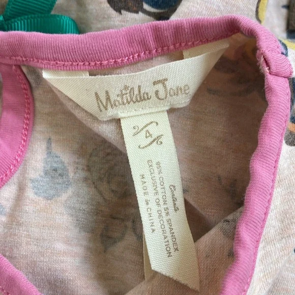 Matilda Jane Floral Print Tunic Dress - Picture 6 of 9